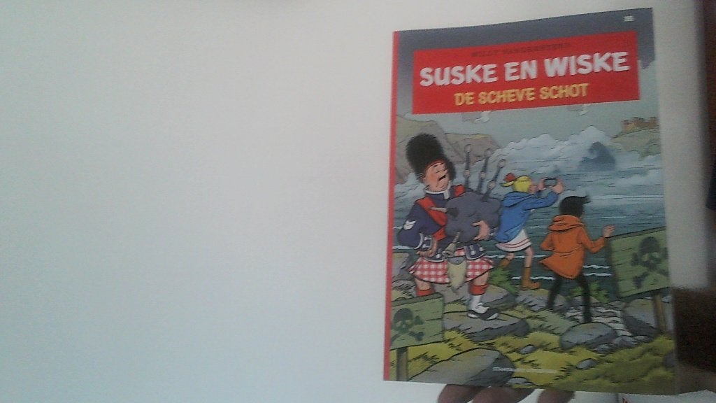 suske en wiske nr 355 de  scheve shot  eerste druk  uit 2020, Eén stripboek, Ophalen of Verzenden, Zo goed als nieuw