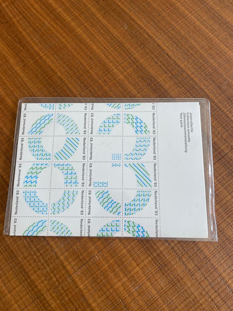 Postzegels Nederland 1983 - Jaarcollectie, Ophalen, Na 1940, Postfris