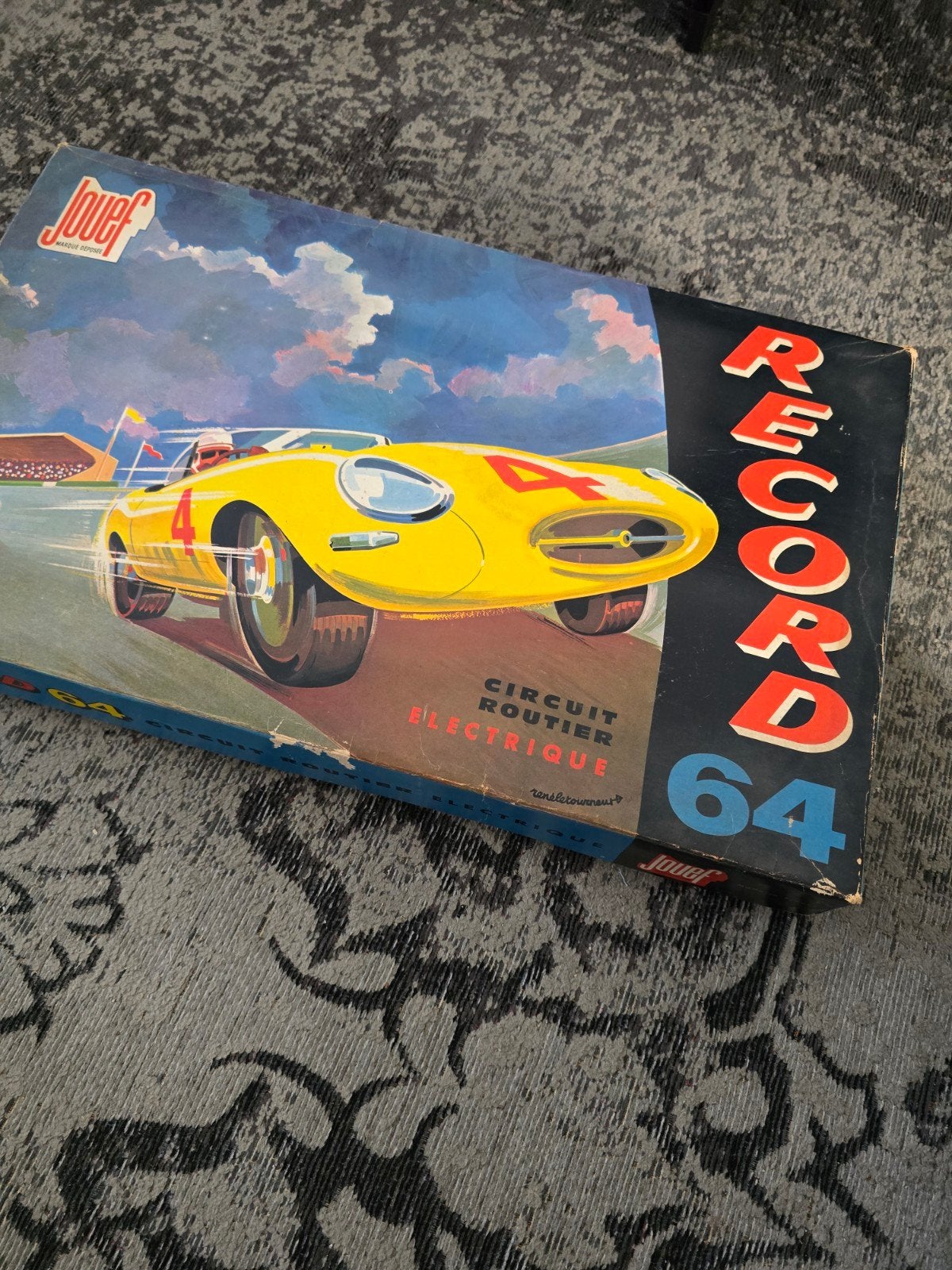 Jouef record 64 racebaan, Ophalen of Verzenden, Gebruikt, Elektrisch, Overige merken