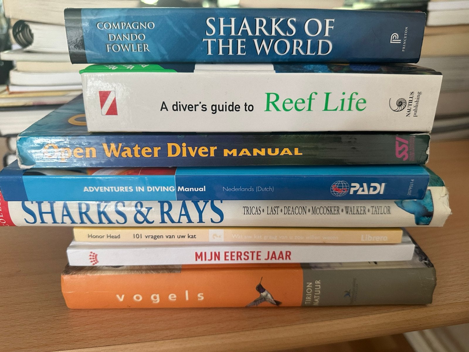 Duikboeken en Natuurboeken - Diverse Titels, Ophalen, Gelezen, Wereld overig