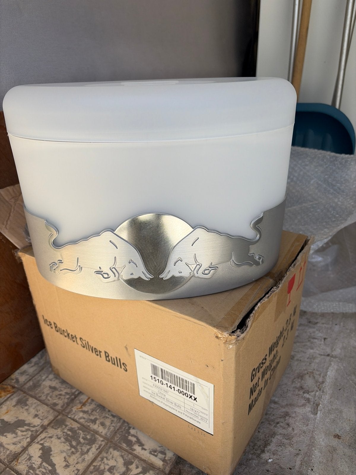 Red Bull Ice Bucket met flesopeners - Nieuw in doos, Ophalen, Flessenkoeler, Kunststof, Nieuw