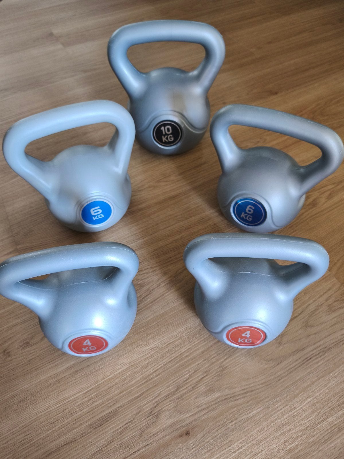 Kettlebell Set zeer goede nette staat, Sport en Fitness, Ophalen, Zo goed als nieuw, Klimsport-accessoire