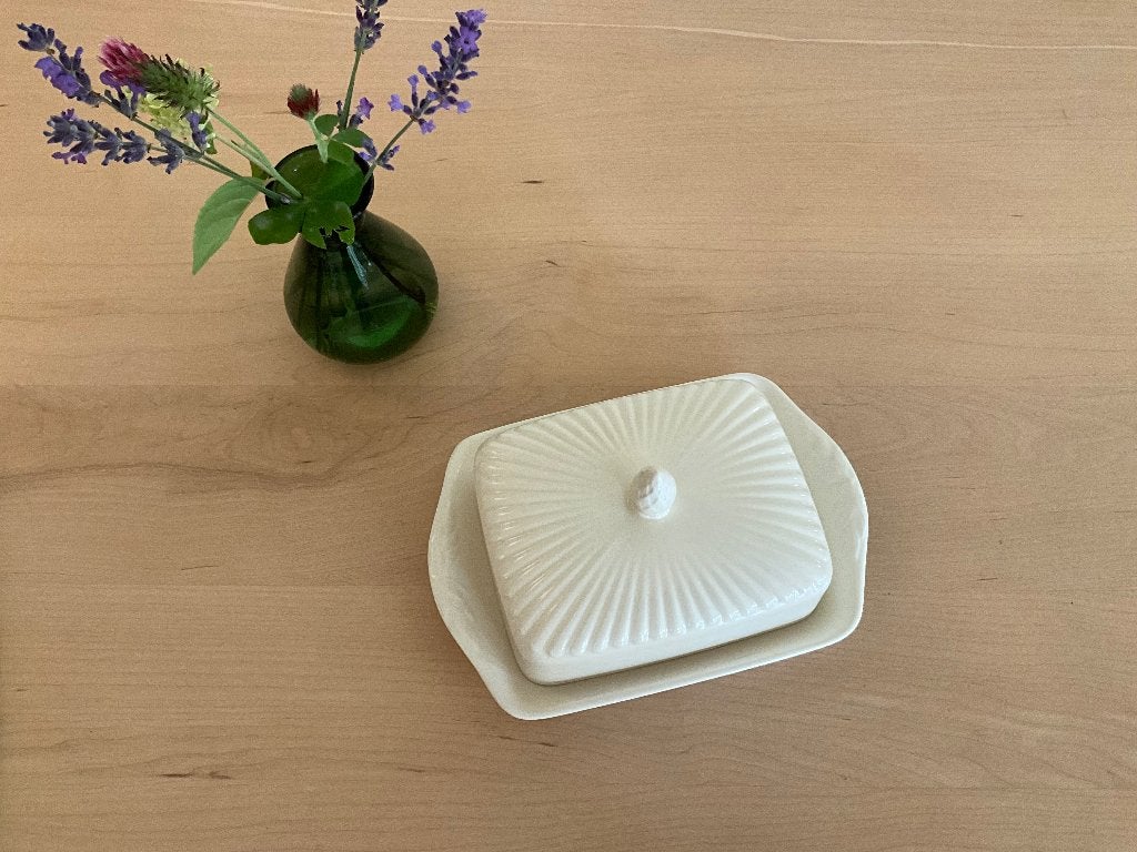 Wedgwood botervloot Edme, Huis en Inrichting, Keuken | Servies, Klassiek, Overige typen, Ophalen of Verzenden, Zo goed als nieuw