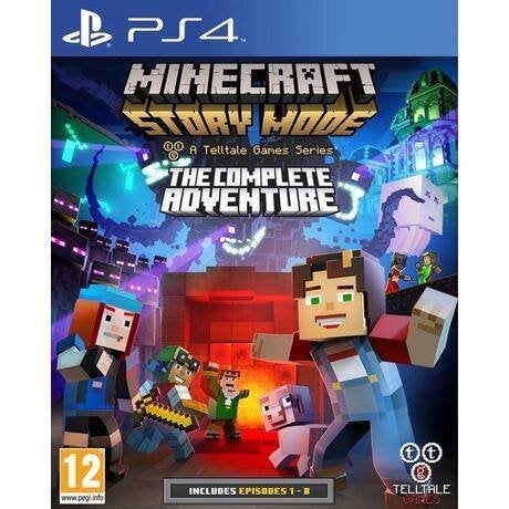 Minecraft: Story Mode - The Complete Adventure PS4 €59,99, Avontuur en Actie, 1 speler, Ophalen of Verzenden, Zo goed als nieuw
