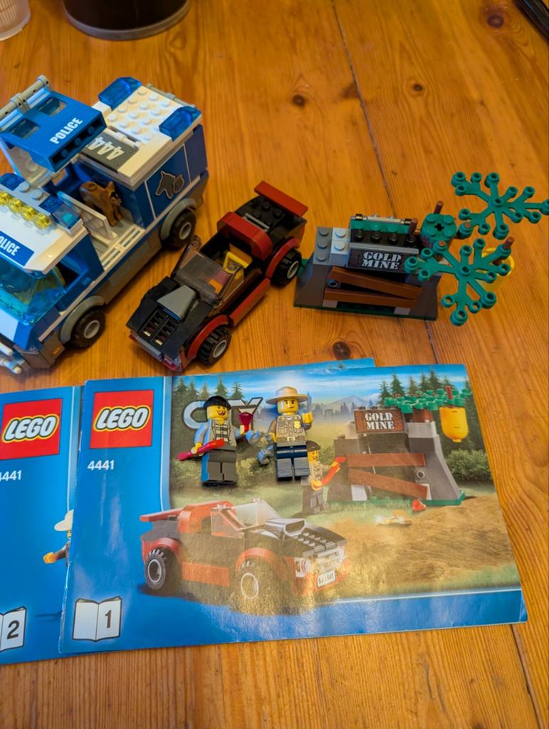 Lego set 4441 police dog van, City, Lego, Ophalen of Verzenden, Complete set