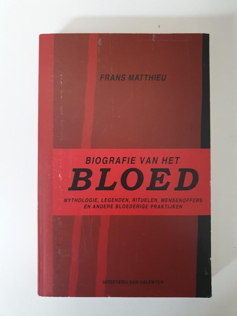 Biografie van het Bloed - Frans Matthieu, Boeken, Overige Boeken, Gelezen, Ophalen of Verzenden
