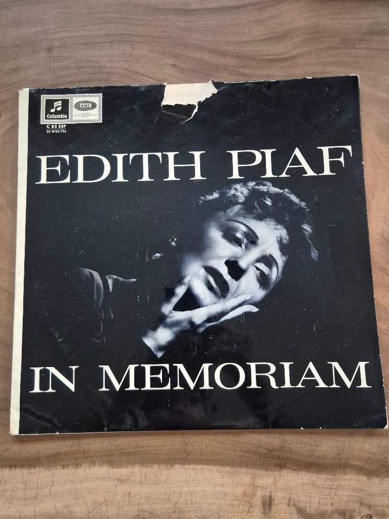 Edith Piaf - In Memoriam - Vinyl, Ophalen of Verzenden, Gebruikt