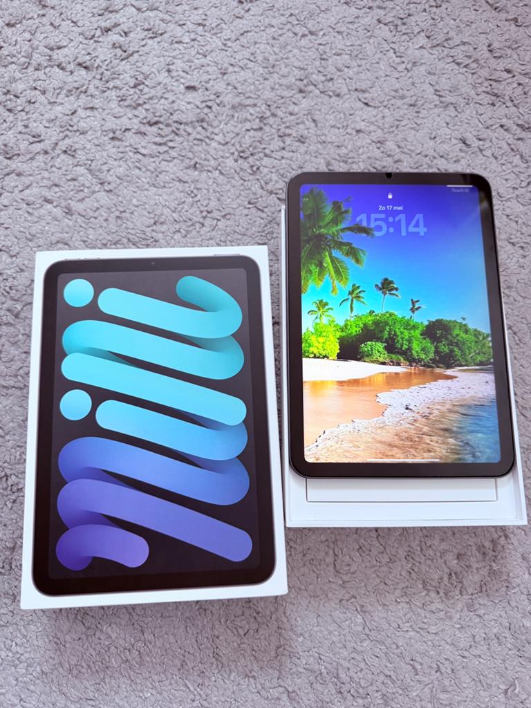 Ipad mini 6, Computers en Software, Apple iPads, Apple iPad, 8 inch, Ophalen of Verzenden, Zo goed als nieuw