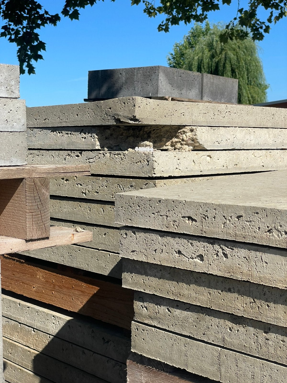 oud Hollandse tegels 80x80x5 cm Greige RESTPARTIJ, Tuin en Terras, Tegels en Klinkers, Ophalen, Nieuw, Beton, Terrastegels