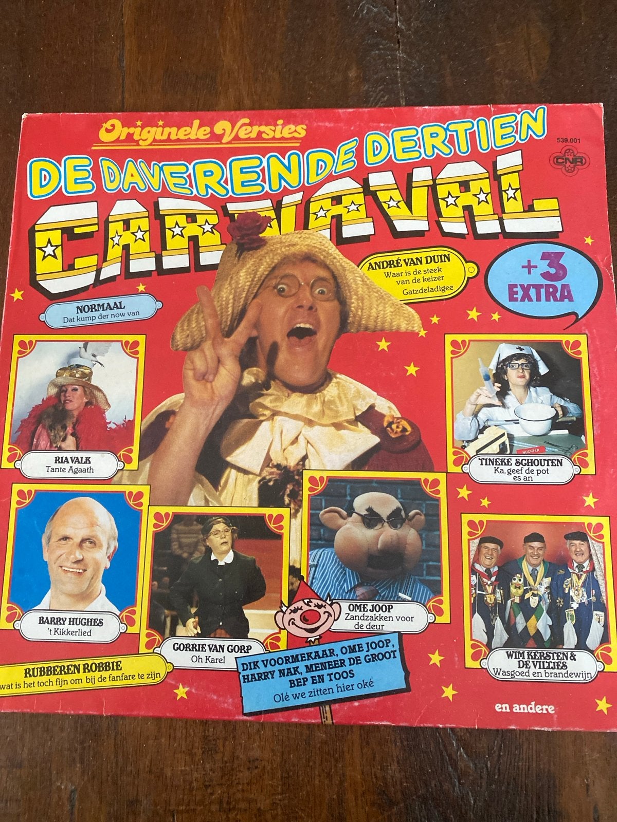 De Daverende Dertien Carnaval + 3 Extra LP, LP, Gebruikt, Overige genres, Ophalen of Verzenden