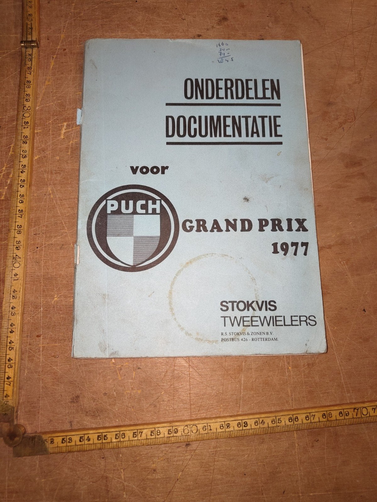 Onderdelen documentatie Puch M50 Grand Prix, Fietsen en Brommers, Ophalen of Verzenden