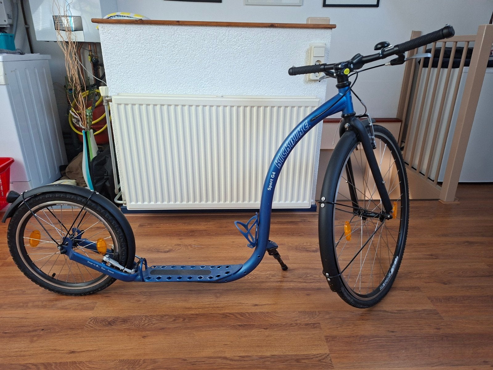 Kickbike Sport G4 - Blauwe step voor sport en recreatie, Ophalen, Gebruikt, Kickbike, Kickbike