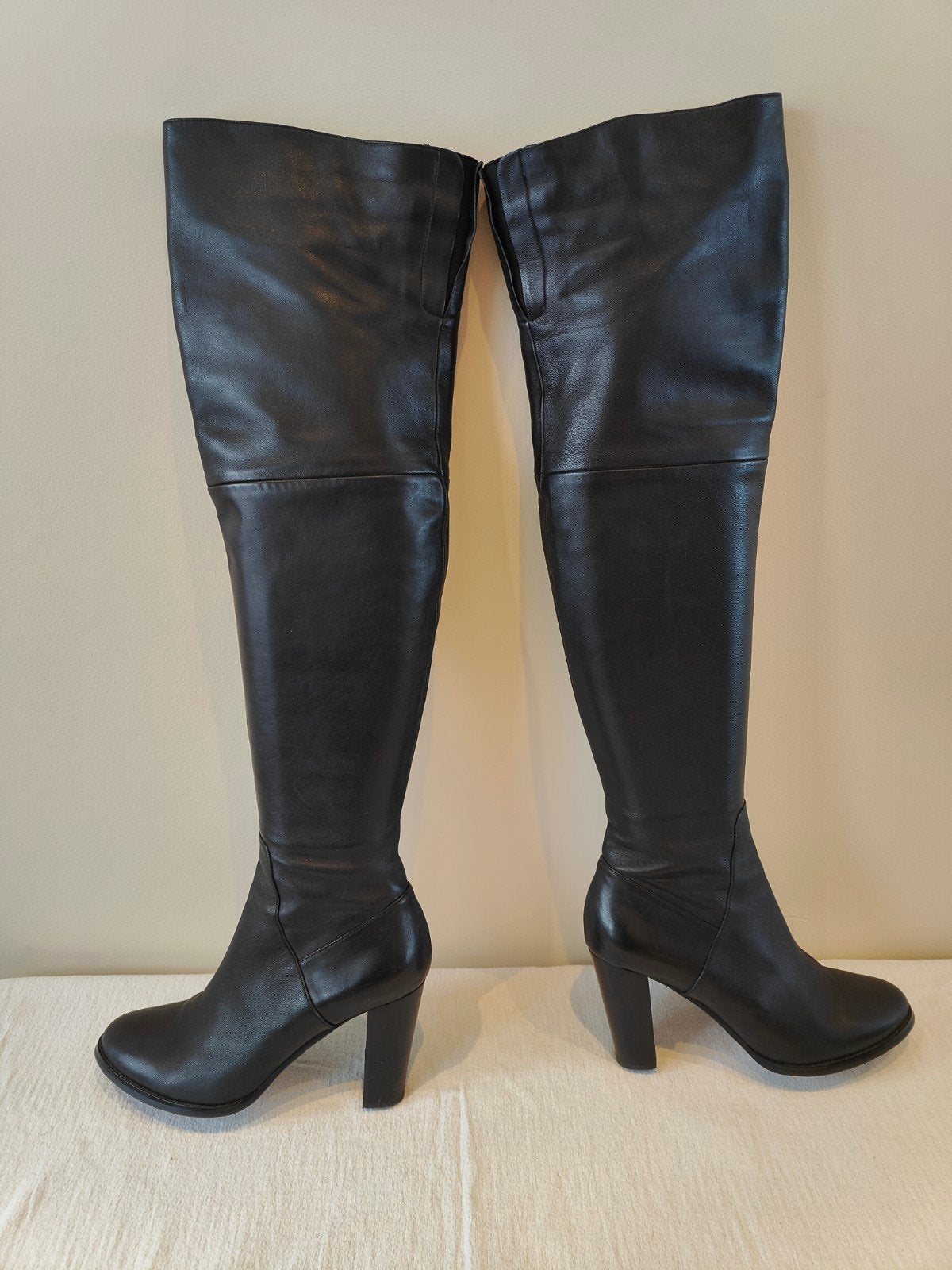 Arollo Zwarte Overknee Laarzen - Maat 40, Hak 8cm, Ophalen of Verzenden