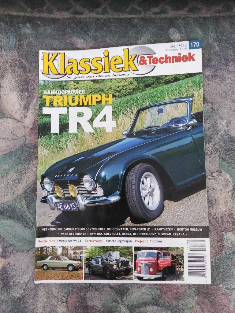 Klassiek & Techniek nr. 170 - mei 2012, Ophalen of Verzenden, Zo goed als nieuw, Algemeen