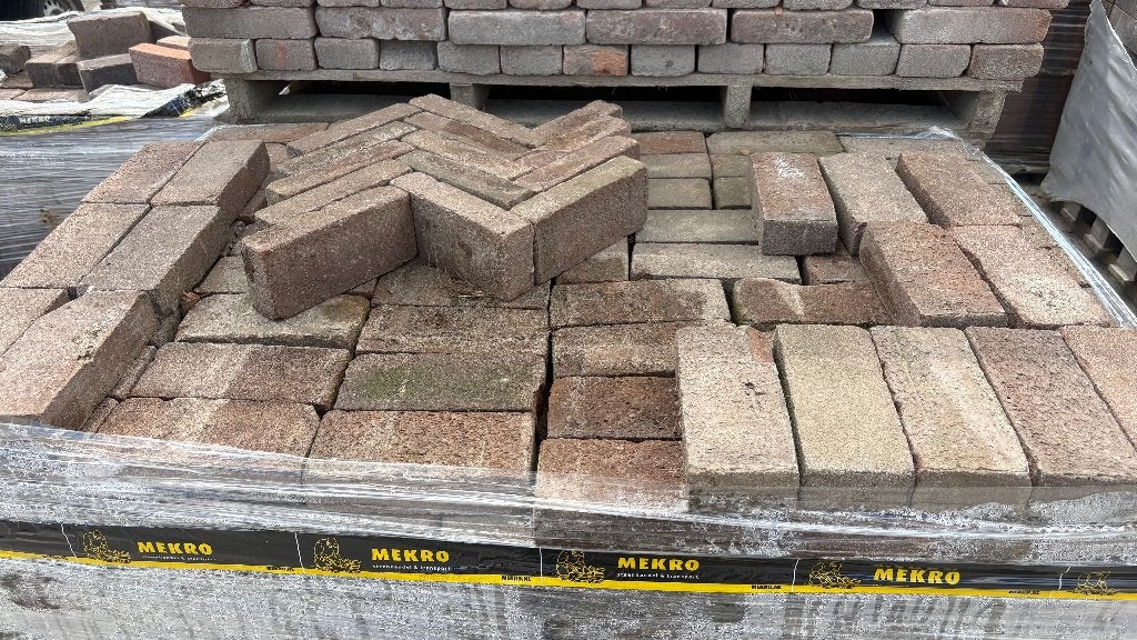 24m2 Waalformaat Brons, Klinkers, Nieuw, Ophalen of Verzenden, 10 m² of meer