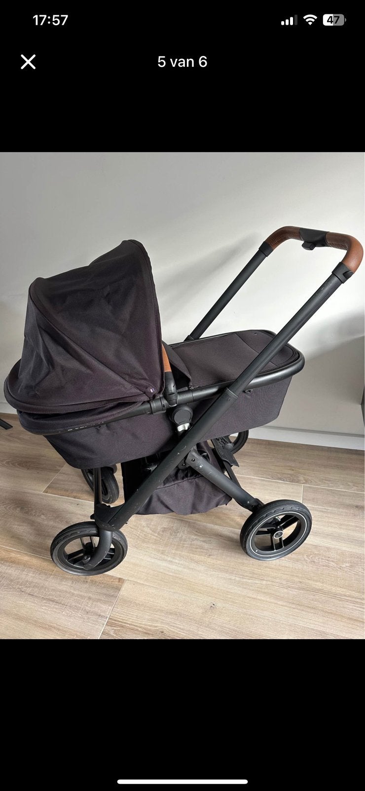 Dubatti kinderwagen, Ophalen, Gebruikt