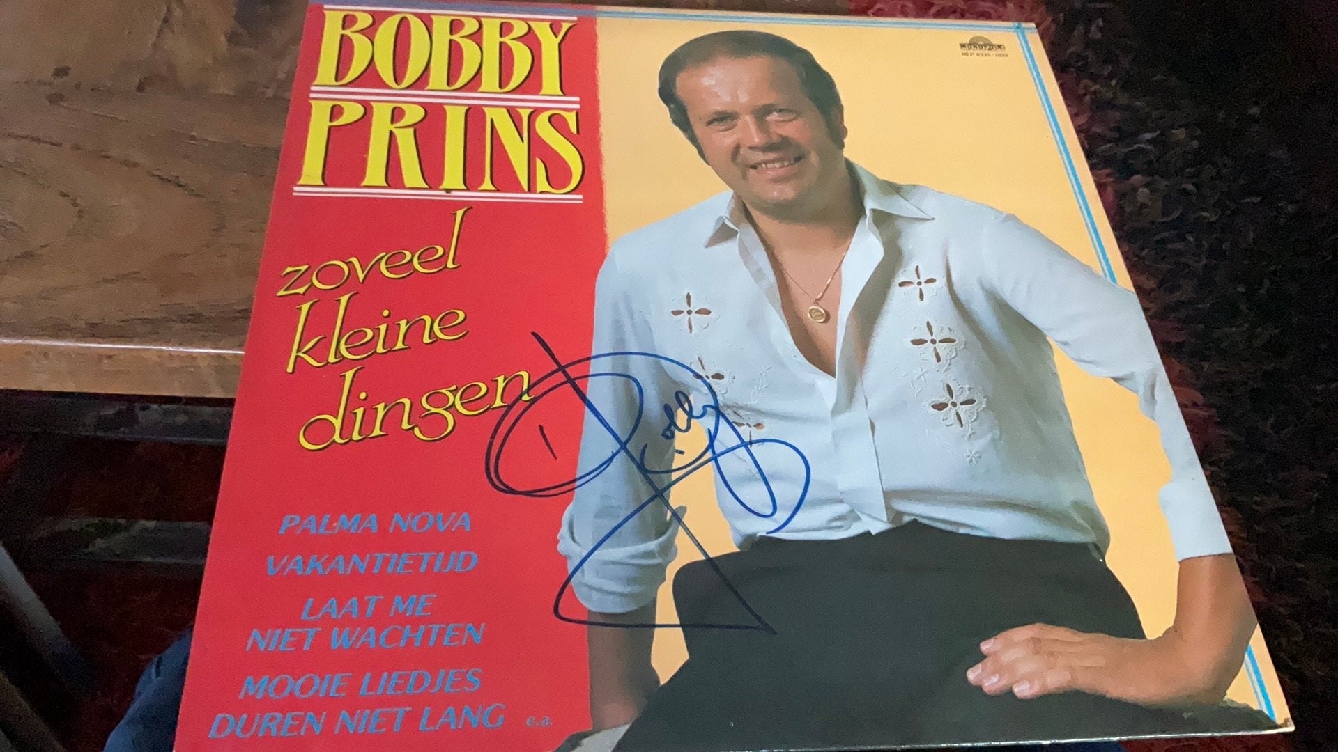 Bobby Prins. Zoveel kleine dingen, Cd's en Dvd's, Ophalen of Verzenden, Zo goed als nieuw, 12 inch