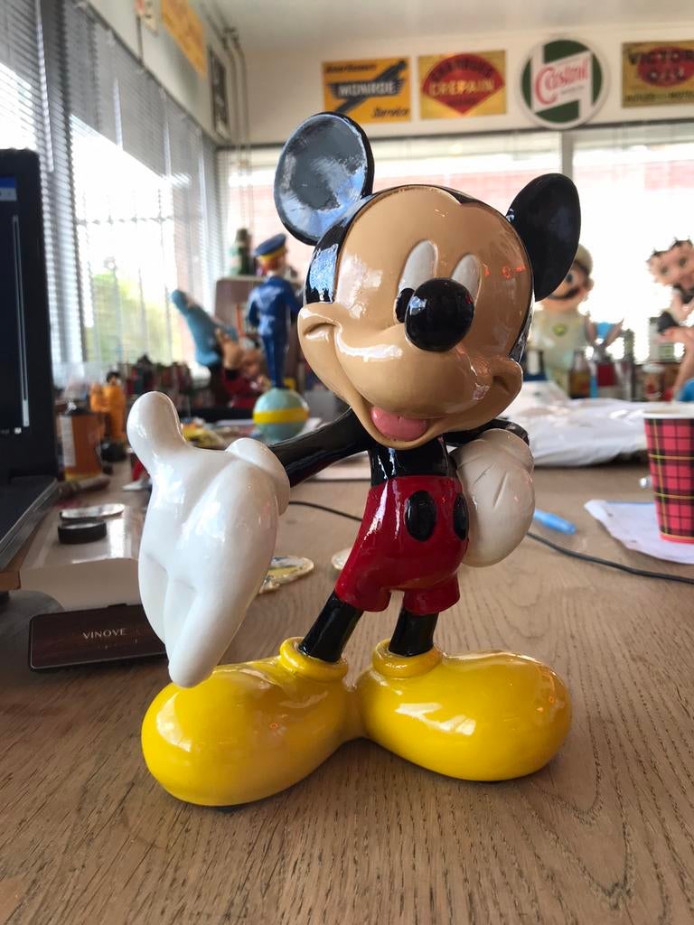 Mooi Mickey Mouse beeld, Ophalen, Mickey Mouse, Zo goed als nieuw, Beeldje of Figuurtje