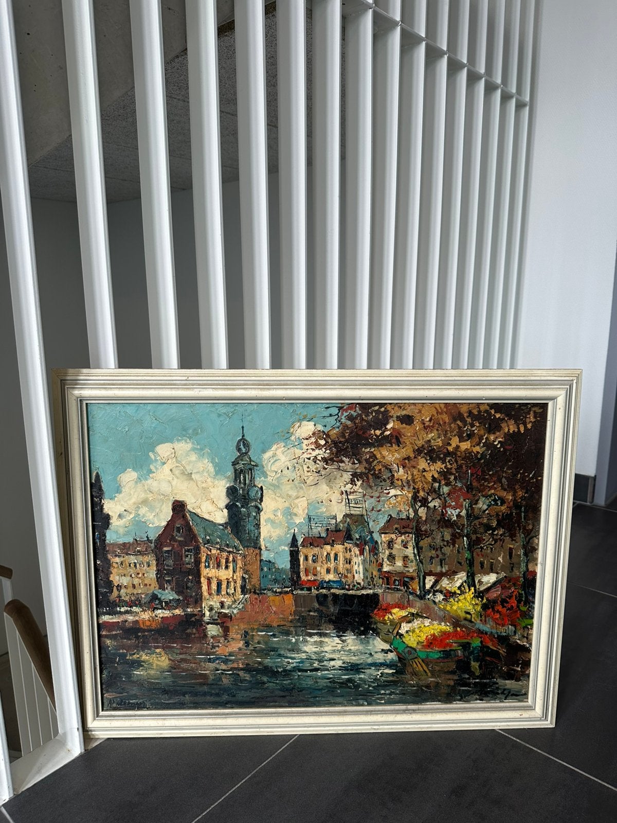 Weet iemand wat dit schilderij waard is?, Antiek en Kunst, Kunst | Schilderijen | Klassiek, Ophalen, Doek, Olieverf, Klassiek