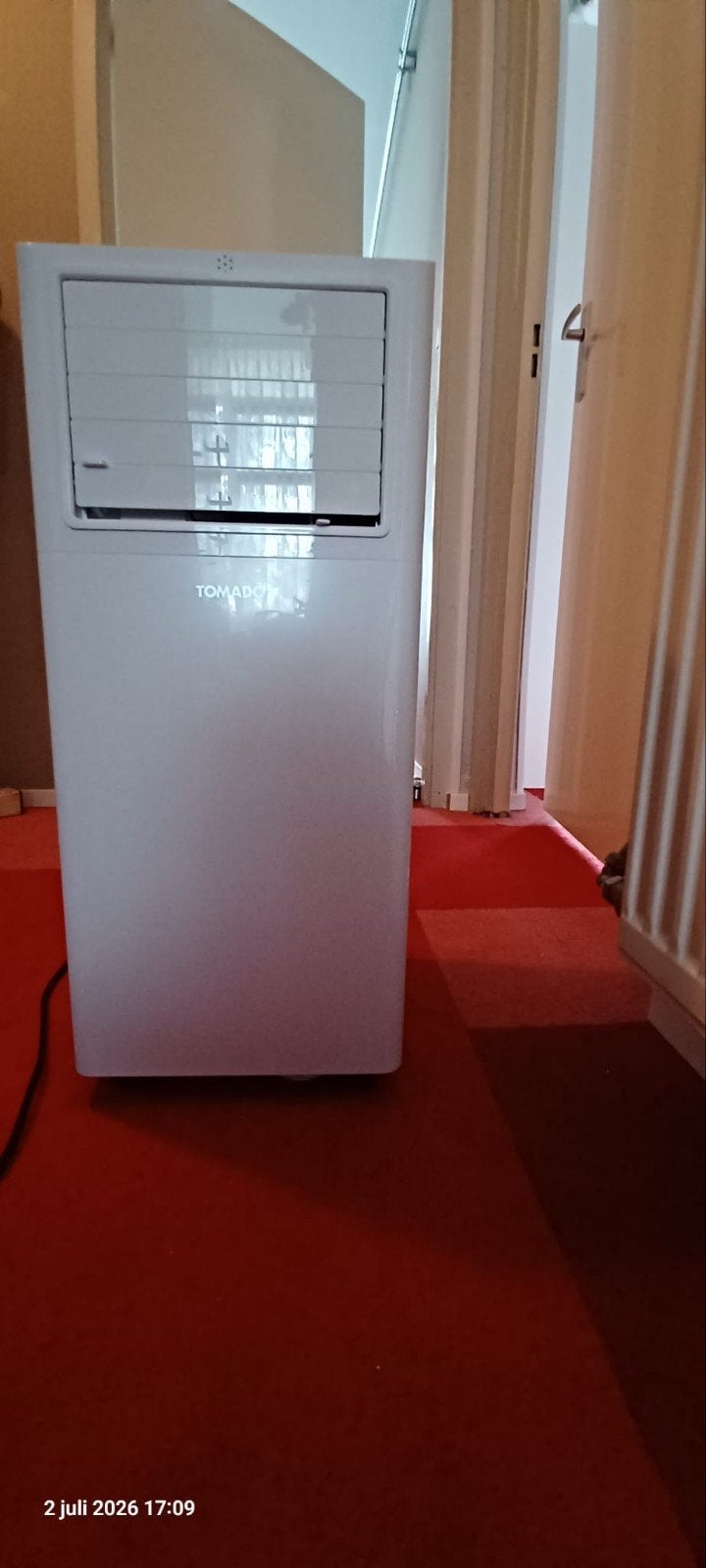 Airco, Witgoed en Apparatuur, Airco's, Mobiele airco, 60 tot 100 m³, 3 snelheden of meer, Ophalen