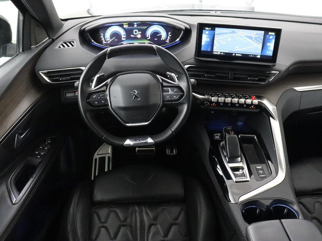 Peugeot 3008 1.6 HYbrid 225 GT | SOH 91,2% | Panoramadak | L, Auto's, Peugeot, Euro 6, Zwart, Hybride Elektrisch/Benzine, 13 kWh