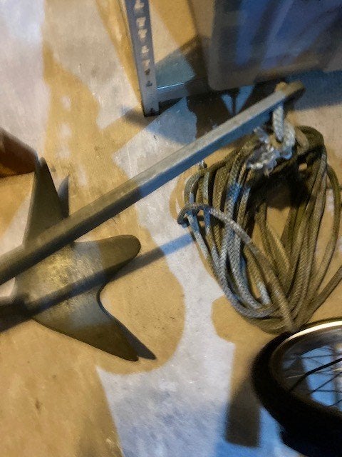 Anker, Watersport en Boten, Ophalen of Verzenden, Zo goed als nieuw, Ankeren en Afmeren, Zeilboot of Motorboot