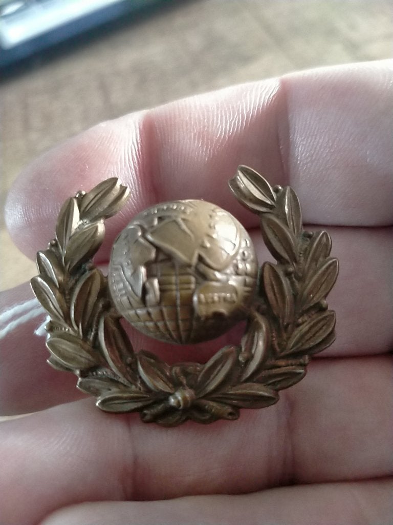 WO2 , UK Royal Marines , Collar Badge, Verzenden, Marine, Engeland, Embleem of Badge