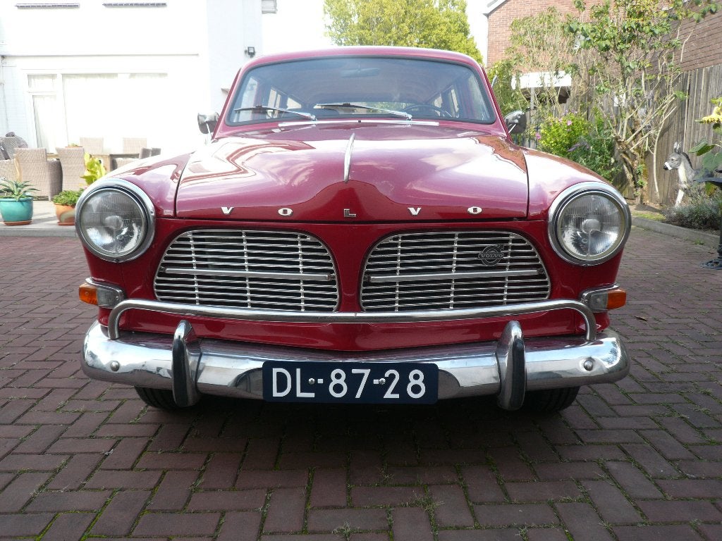 Volvo P221 1.8 1967 Rood, Auto's, Volvo, Achterwielaandrijving, 4 cilinders, Handgeschakeld, Zwart
