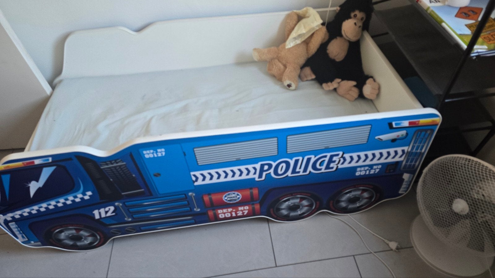 kleuter autobed, Ophalen, Gebruikt