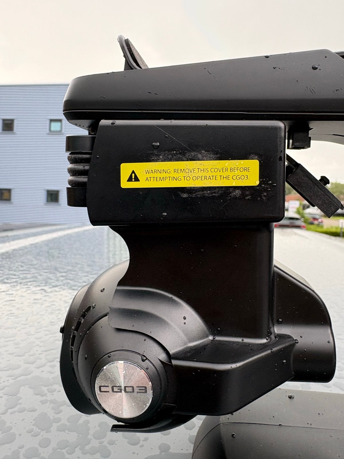 Yuneec CGO3 4K Gimbal Camera met Handheld Grip, Ophalen of Verzenden, Zo goed als nieuw, Overige merken