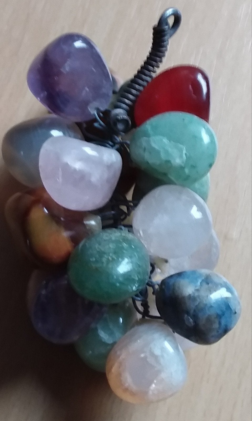 Oude prachtige druiven met Edelstenen., Ophalen of Verzenden