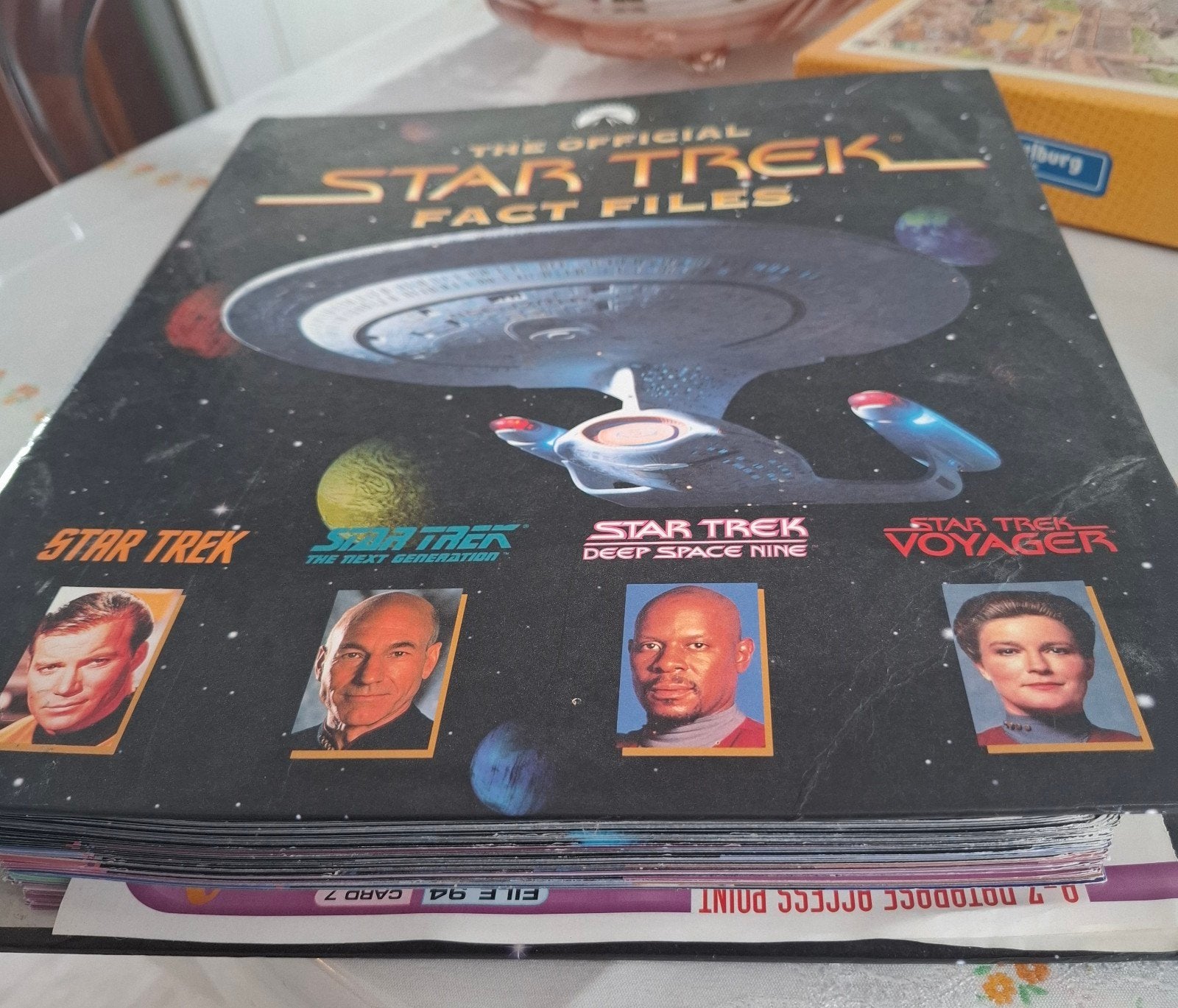 The Official Star Trek Fact Files, Ophalen of Verzenden, Zo goed als nieuw, Tv, Overige typen