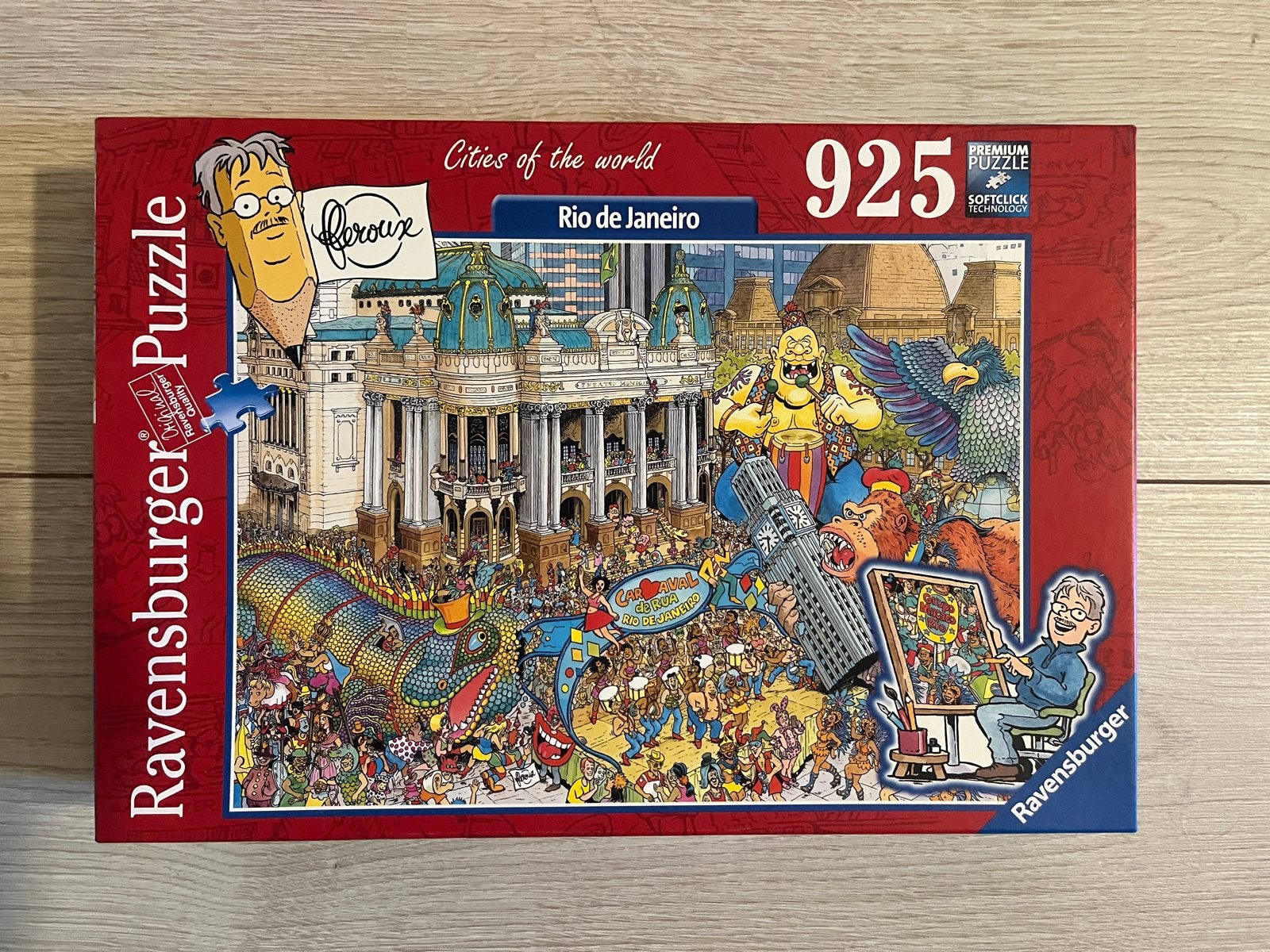 Ravensburger Legpuzzel Rio de Janeiro - 925 stukjes, Ophalen, 500 t/m 1500 stukjes, Gebruikt, Legpuzzel