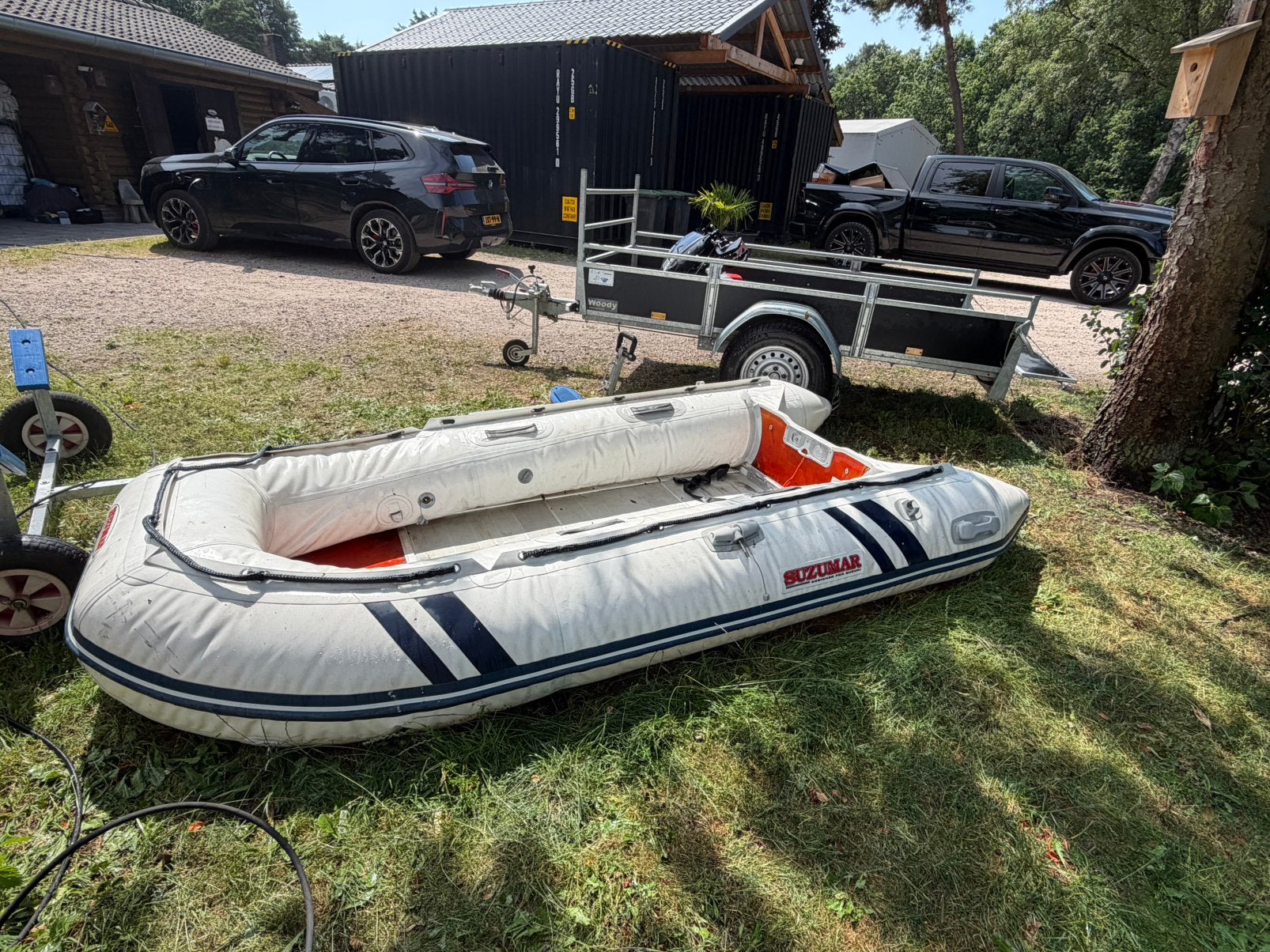 Supernette rubberboot 6pk (motor 2024), Ophalen, Airdeck, Suzumar, Zo goed als nieuw