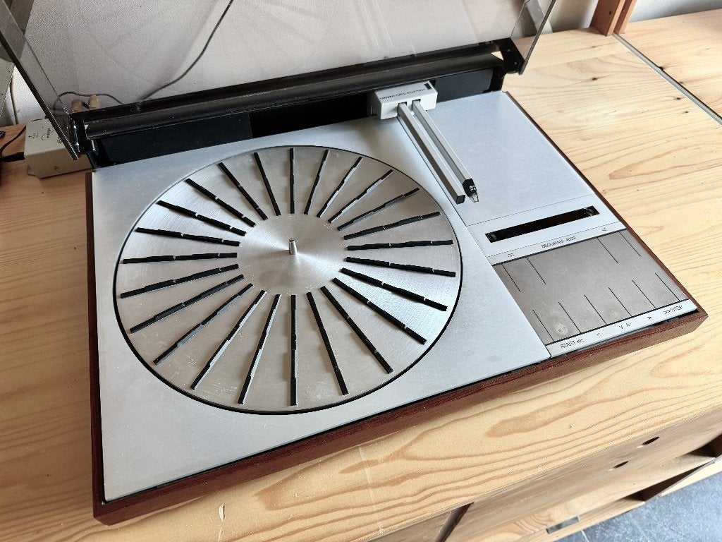 B&O Beogram 4002, Gebruikt, Automatisch, Platenspeler, Ophalen