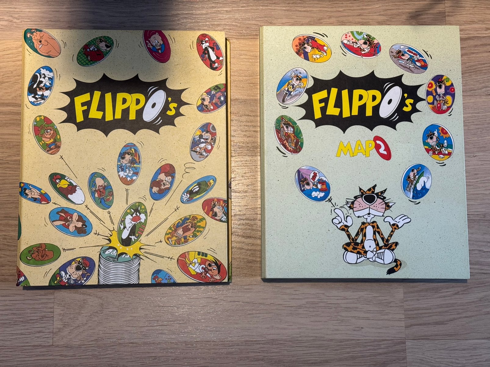 Complete Flippo verzameling 1-545 + Jokers + Kerst Giga, Ophalen of Verzenden, Spiek, Verzameling, Met verzamelmap(pen)