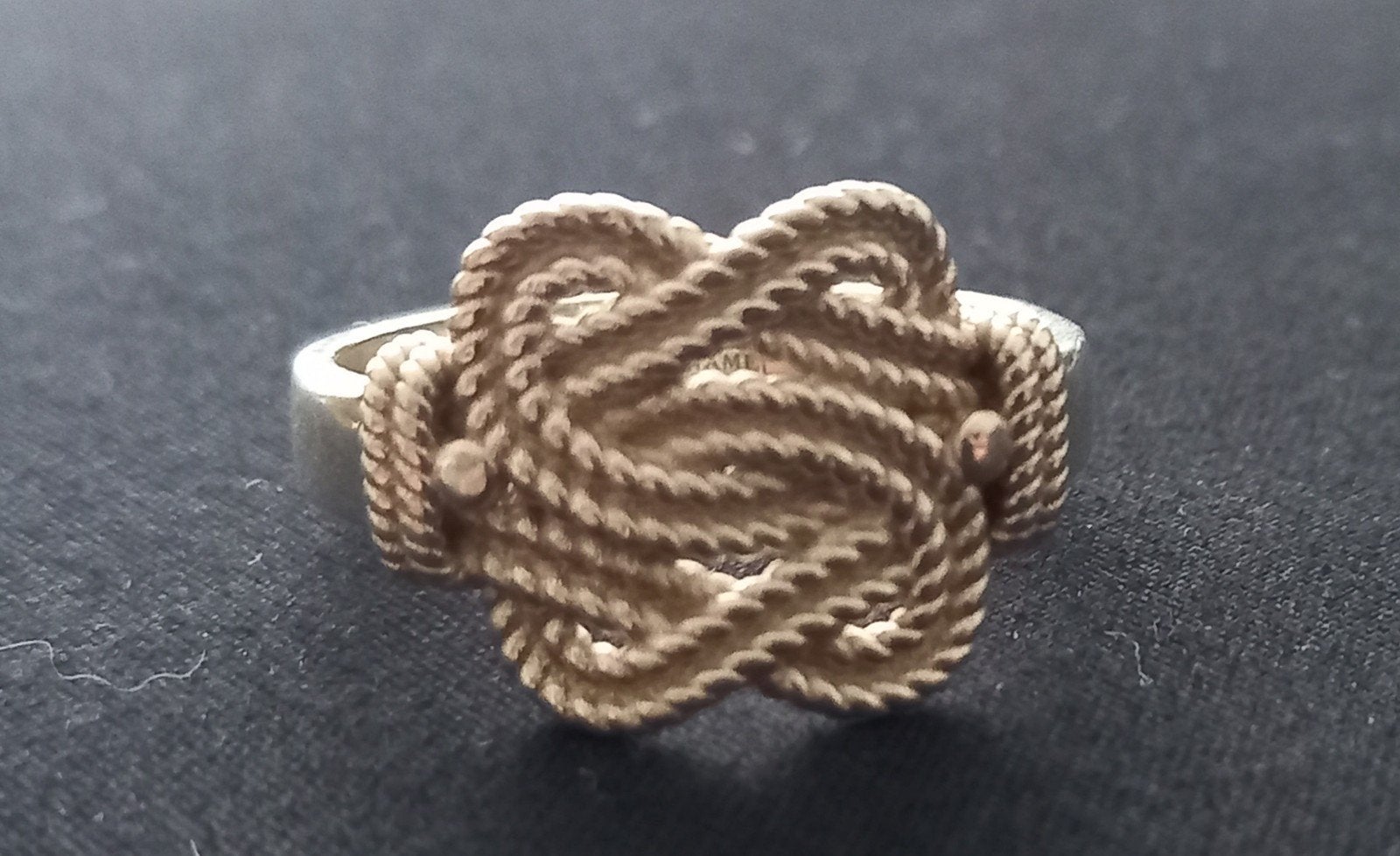 mattenklopper ring, Ophalen, Minder dan 4 cm, Nieuw, Zilver