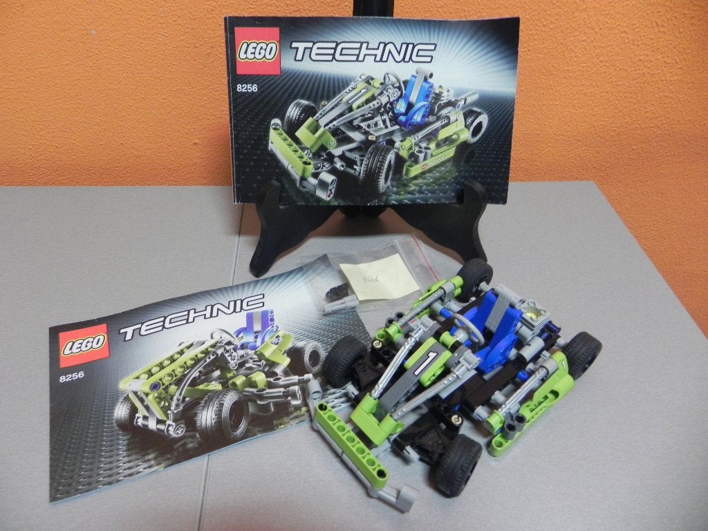 lego technic  groene skelter, Lego, Ophalen of Verzenden, Zo goed als nieuw, Complete set