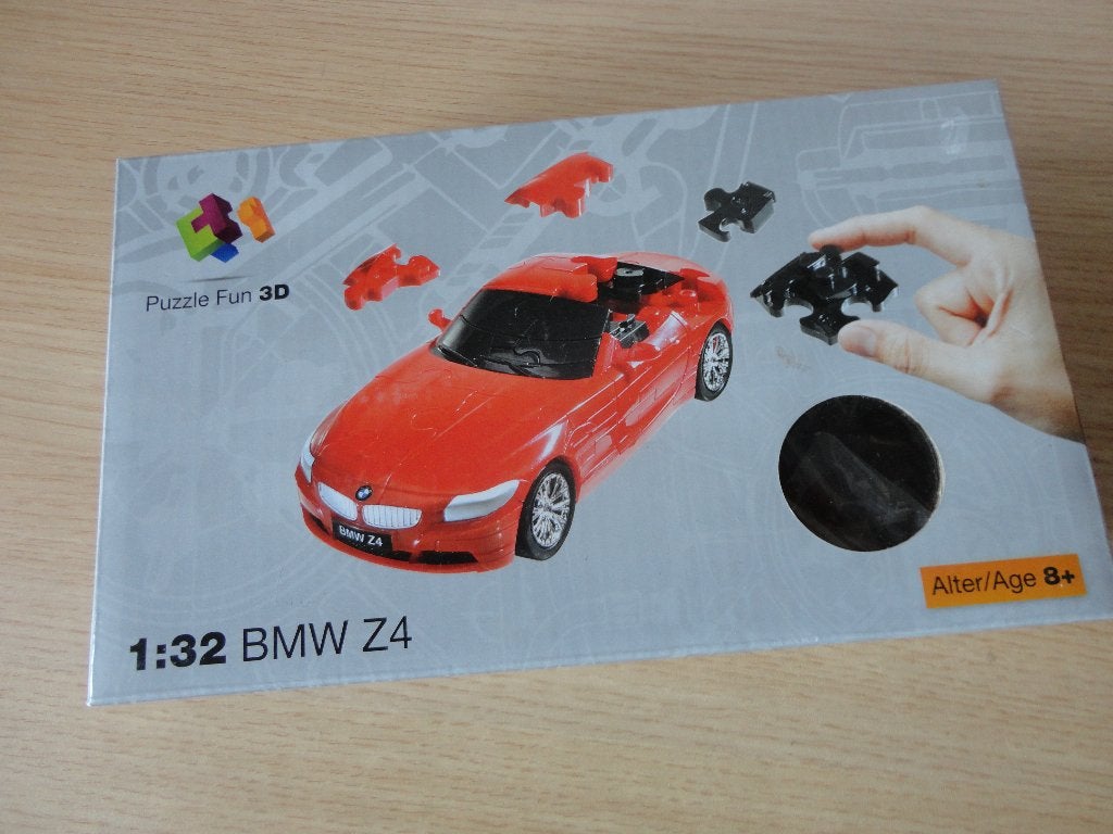 Puzzle Fun 3D  BMW Z4 (bouwpakket), Ophalen of Verzenden, Nieuw, Auto, Overige merken