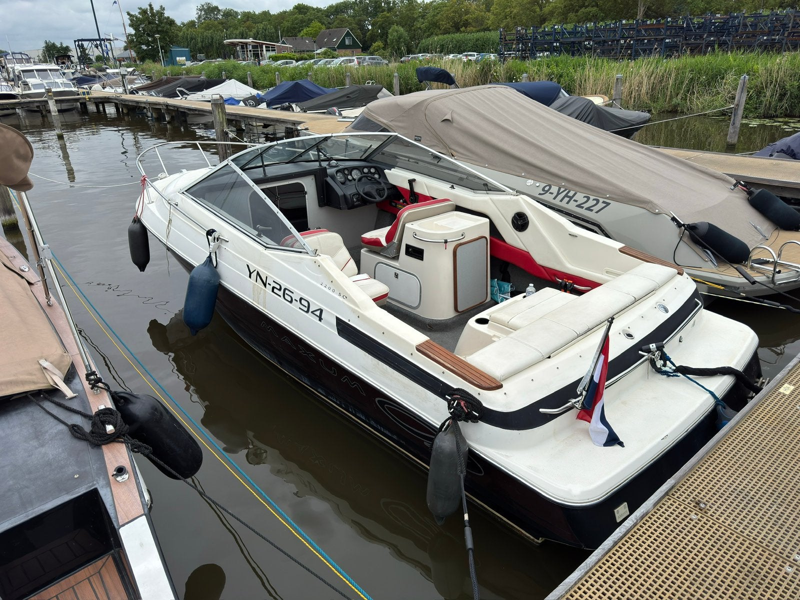 Maxum 2200SC Speedboot – Mercruiser 5.0LX V8 – Vaarklaar!, Watersport en Boten, Overige merken, Gebruikt, Binnenboordmotor, 1.00 - 1.50 meter