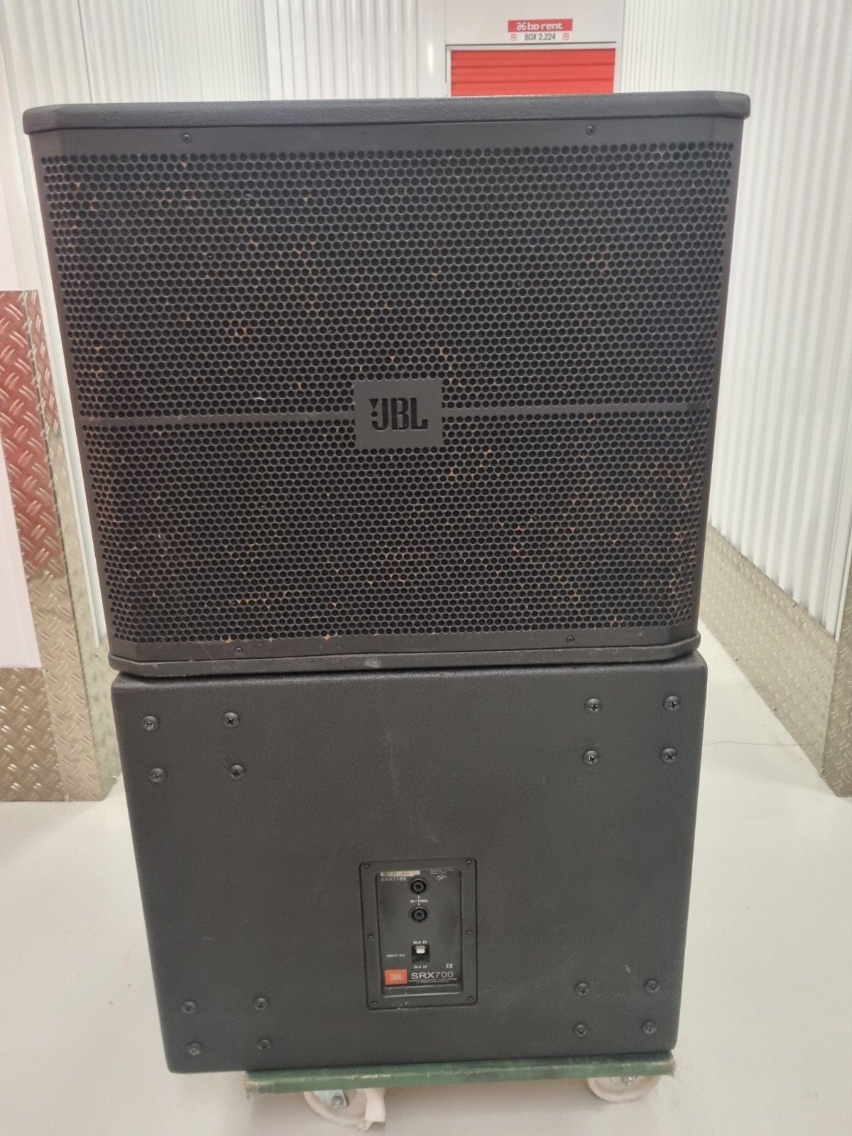 JBL SRX718s Serie Speakerset - Krachtig Geluid, Gebruikt, JBL, Speakerset, Geschikt voor surround/home cinema