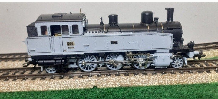 märklin 3412 locomotief Delta-decoder, Wisselstroom, Locomotief, Analoog, Ophalen of Verzenden