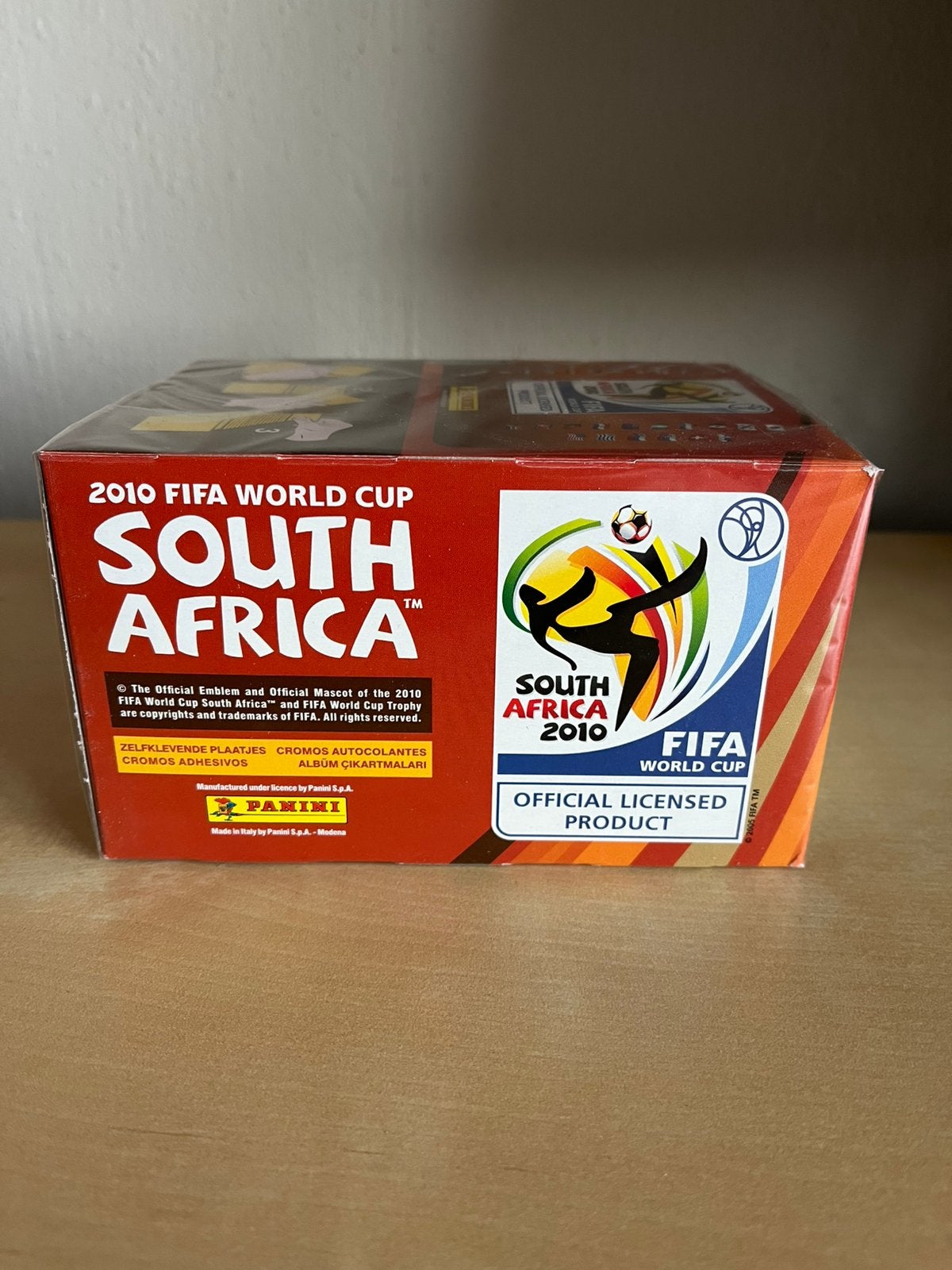 Panini Box WK2010, Ophalen of Verzenden, Nieuw, Meerdere stickers