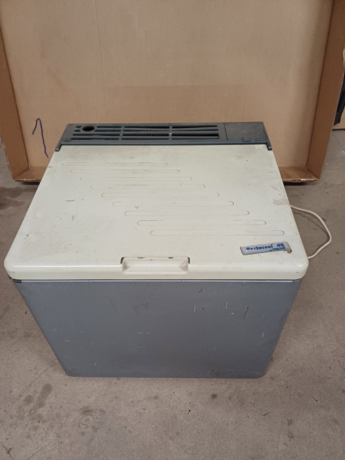 Portacool 40 Elektrische Koelbox - Gebruikt, Caravans en Kamperen, Koelboxen, Ophalen, Elektrisch