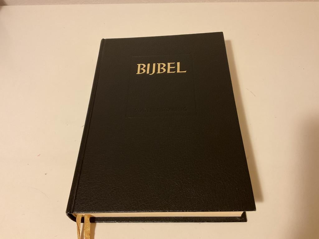 Bijbel, Huisbijbel Statenvertaling, Jongbloededitie, Ophalen of Verzenden, Zo goed als nieuw