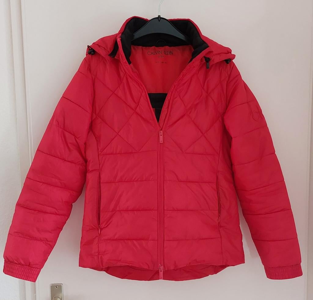 Dames jas rood Calvin Klein golf maat 38, Kleding | Dames, Sportkleding, Maat 38/40 (M), Overige typen, Ophalen of Verzenden, Zo goed als nieuw