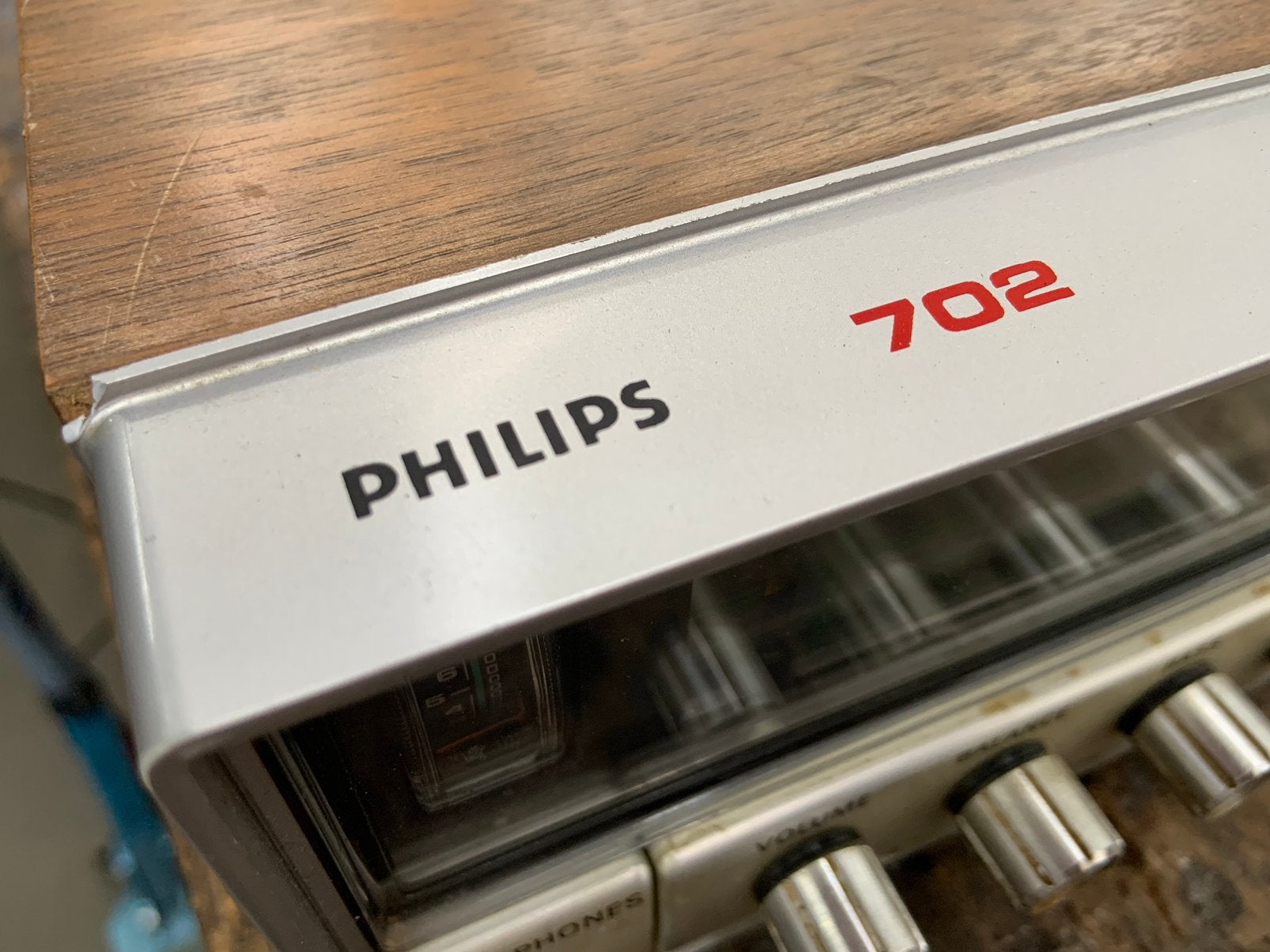 Philips 702 receiver en 22rh423 speakers, Ophalen of Verzenden, Niet werkend, Radio