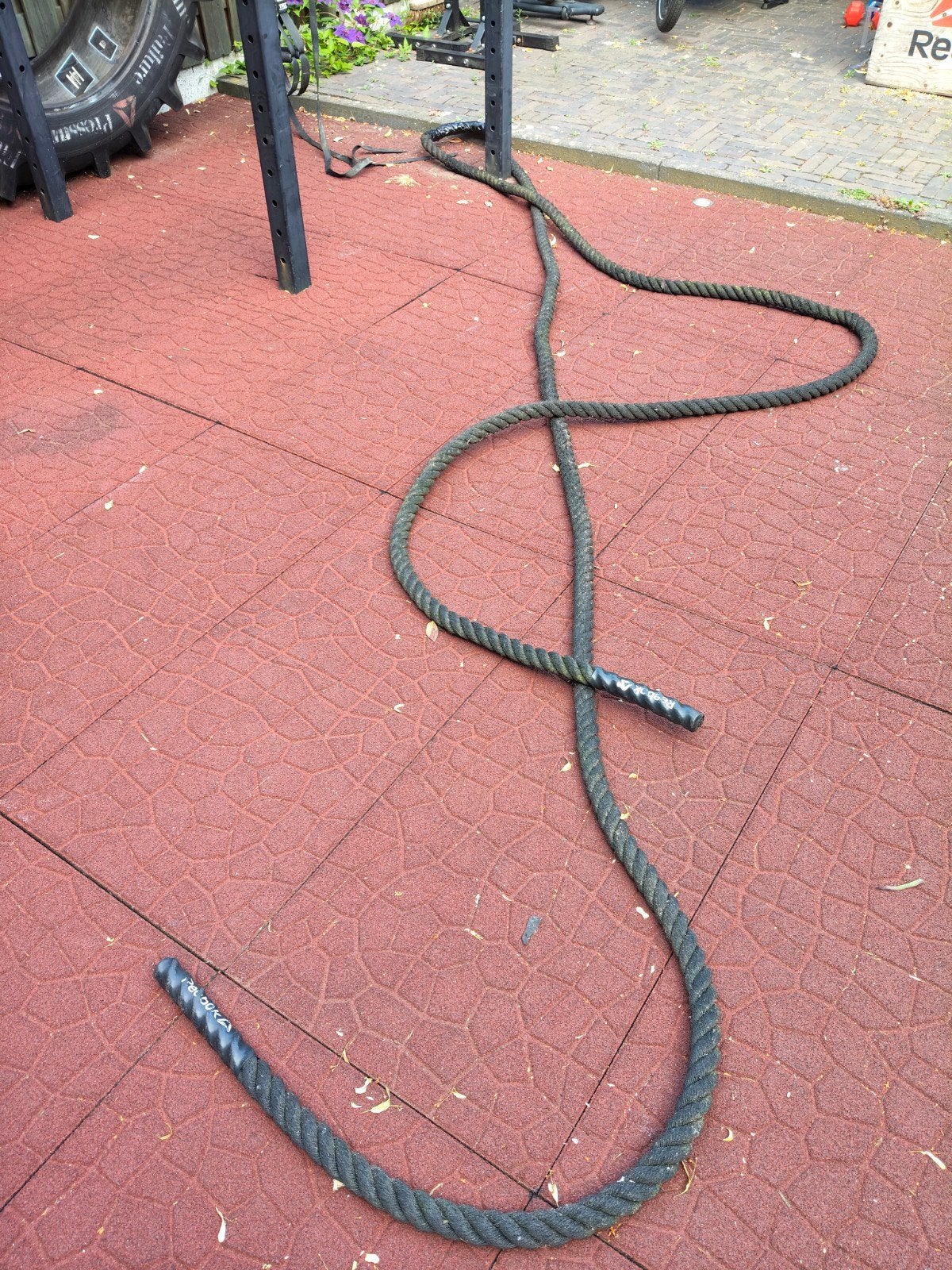 Reebok battle rope, Sport en Fitness, Fitnessmaterialen, Ophalen, Battle rope