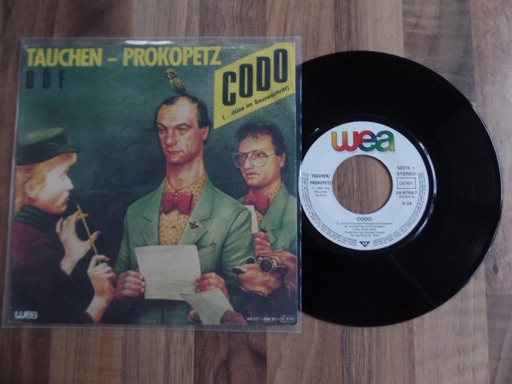 single Tauchen - Prokopetz*, DÖF – Codo, Cd's en Dvd's, Vinyl Singles, Gebruikt, Single, Pop, 7 inch, Ophalen of Verzenden