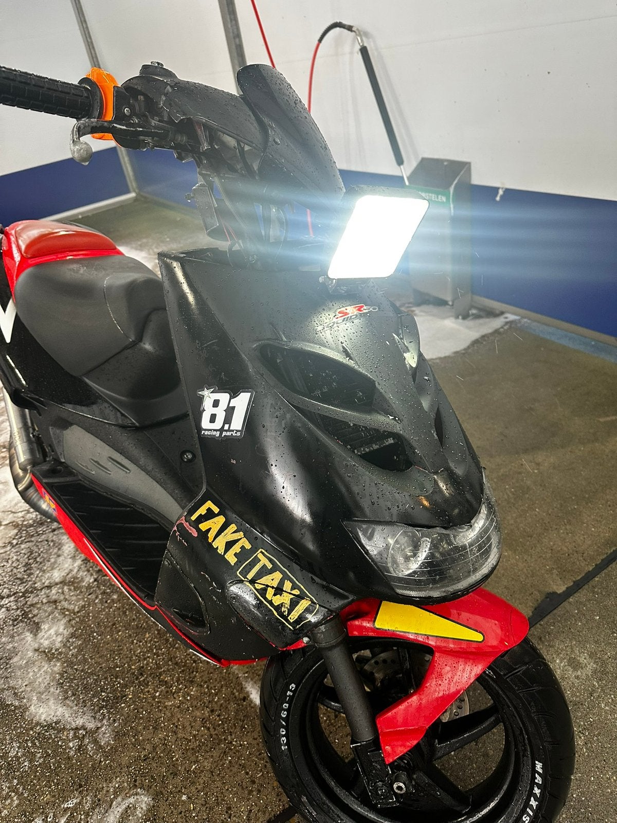 Aprilia SR 70cc sprint, Ophalen, Tweetakt, Maximaal 45 km/u, 70 cc